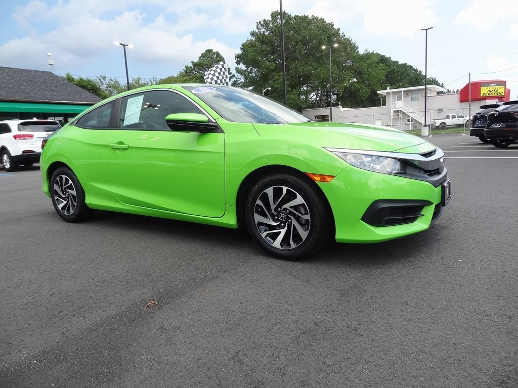 PreOwned 2016 Honda Civic LXP FWD 2D Coupe